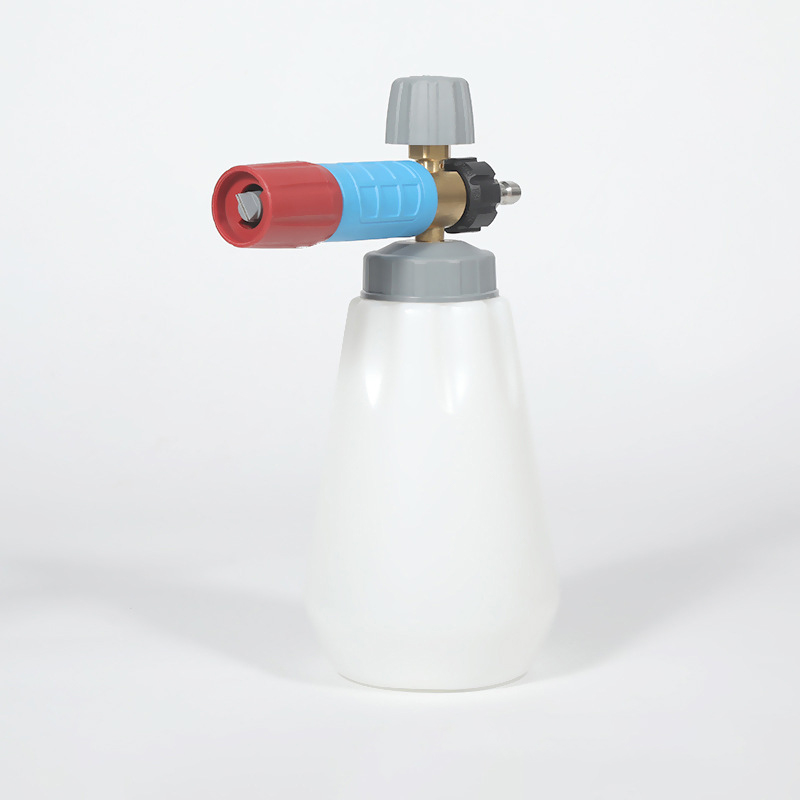 Pot de espuma blanca de boca grande de alta presión