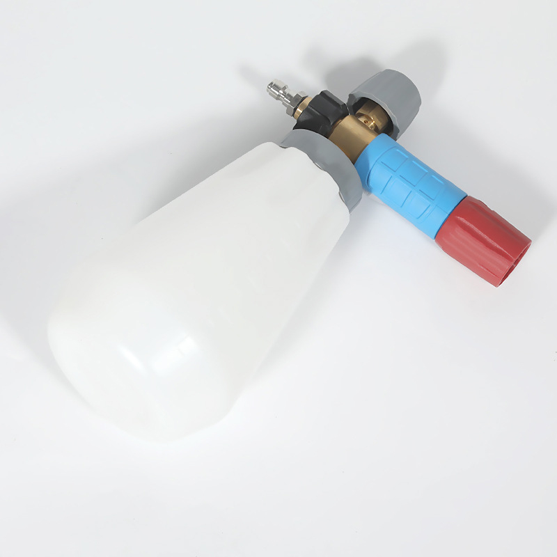 Pot de espuma blanca de boca grande de alta presión