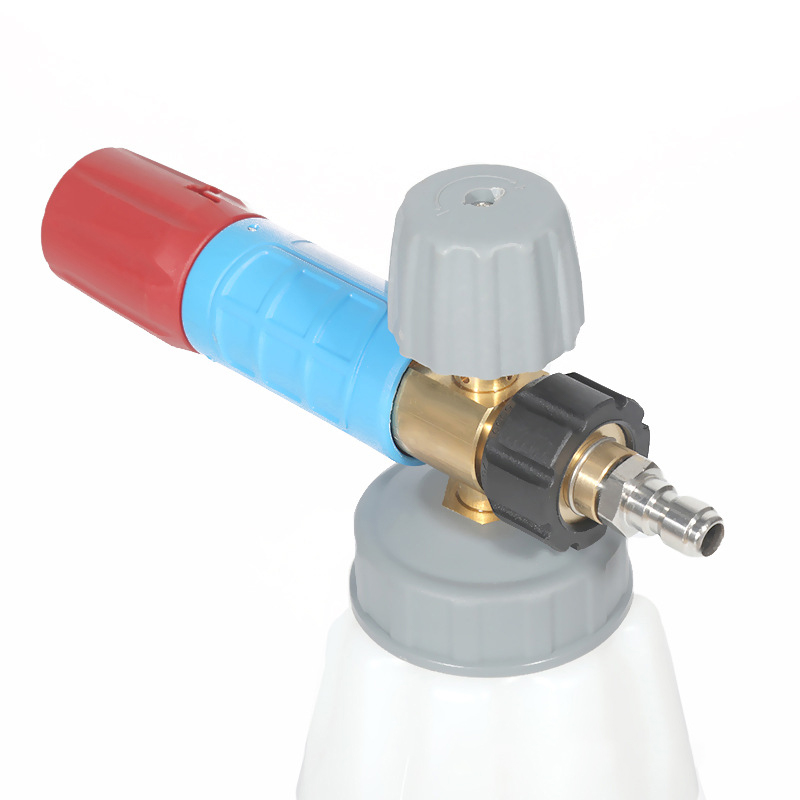 Pot de espuma blanca de boca grande de alta presión