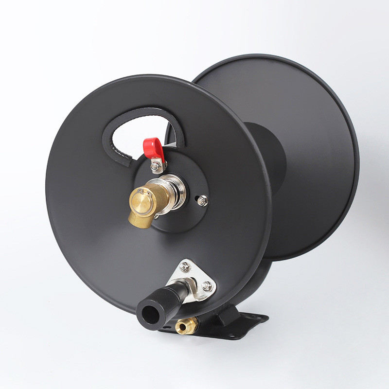 Carrete de manguera de agua de alta presión telescópica manual