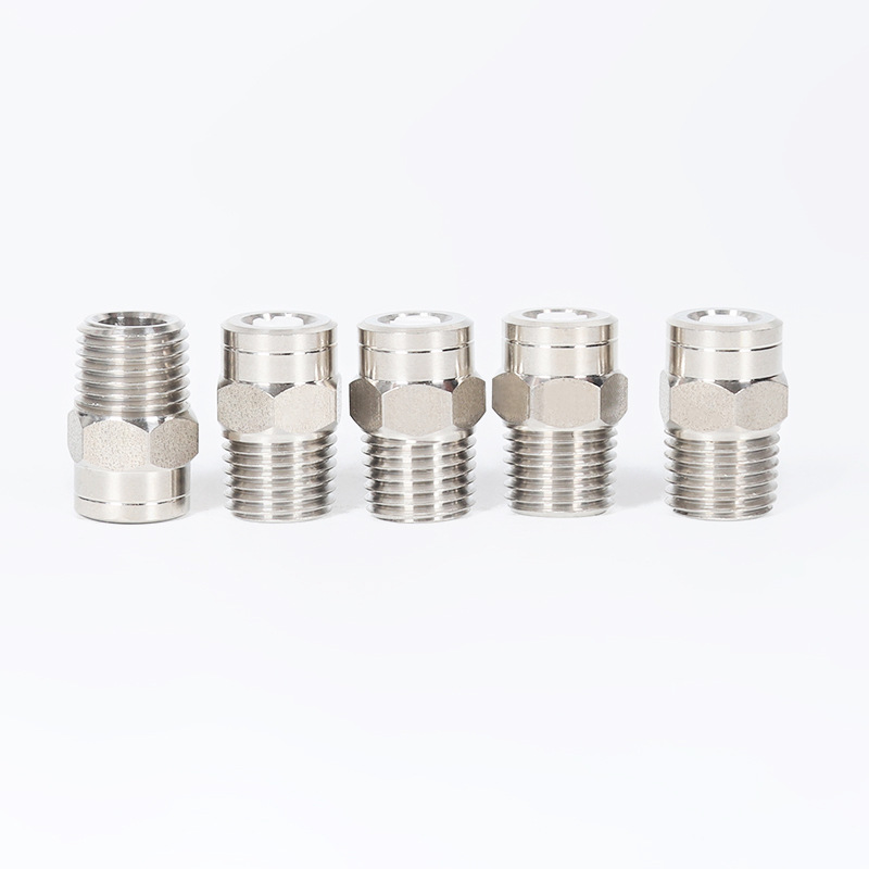 Boquilla de atomización del cono de polvo enjuague