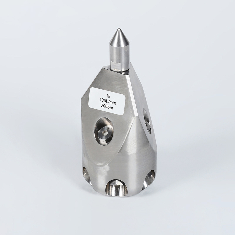 Máquina de limpieza Tubo de acero inoxidable Boquilla de punción de alta presión