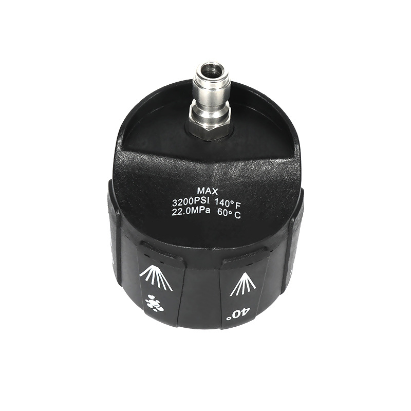 Batería de litio Boquilla de alta presión multifuncional de cinco en uno boquilla de alta presión