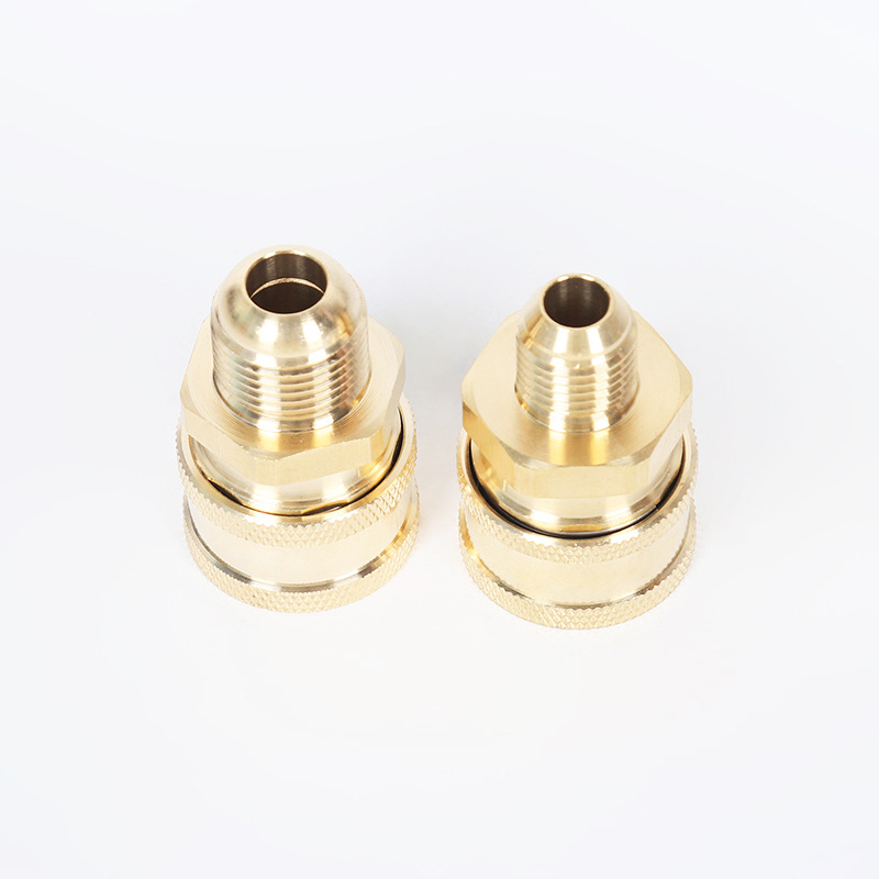 Máquina de limpieza de lavadora para automóviles a alta presión cobre 3/8 enchufe rápido