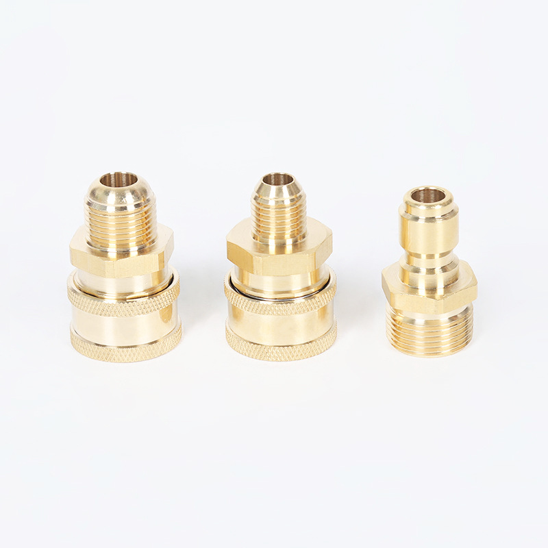 Máquina de limpieza de lavadora para automóviles a alta presión cobre 3/8 enchufe rápido