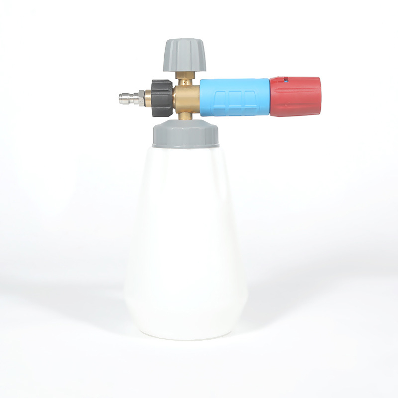 Pot de espuma blanca de boca grande de alta presión