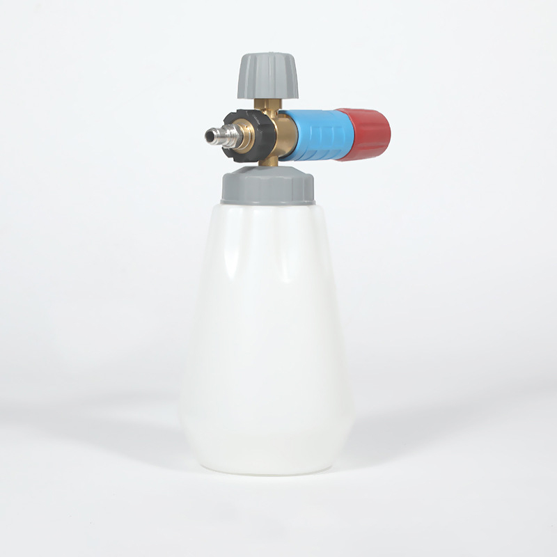 Pot de espuma blanca de boca grande de alta presión