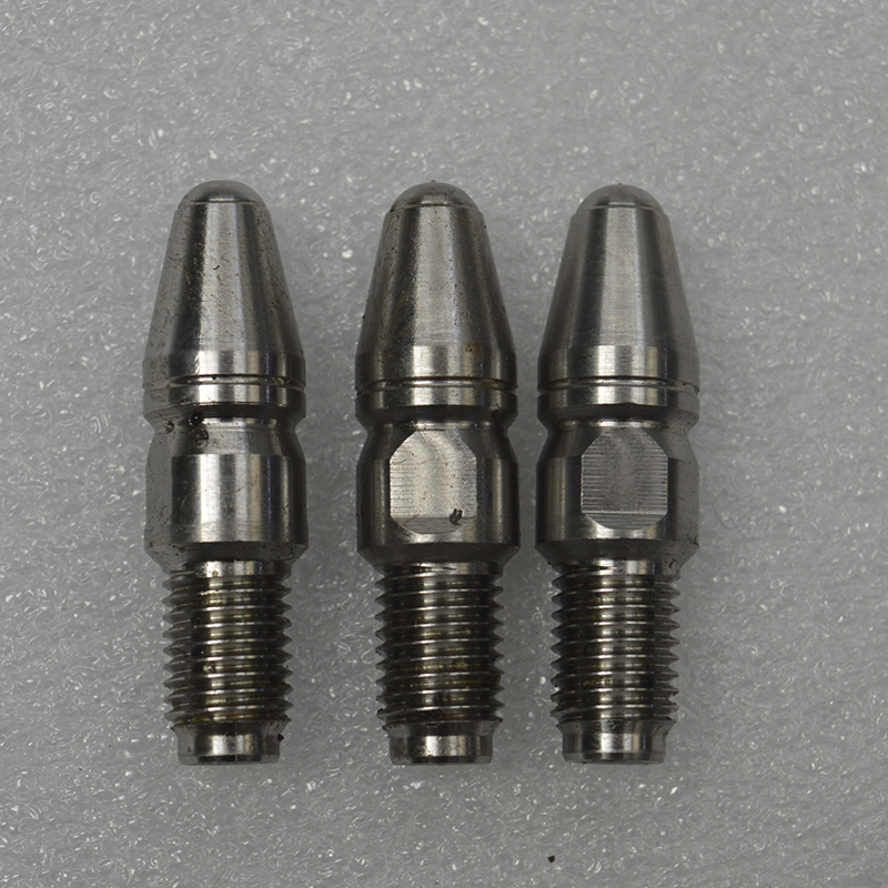 Boquilla de limpieza de la tubería de cabezal de la pistola de manguera